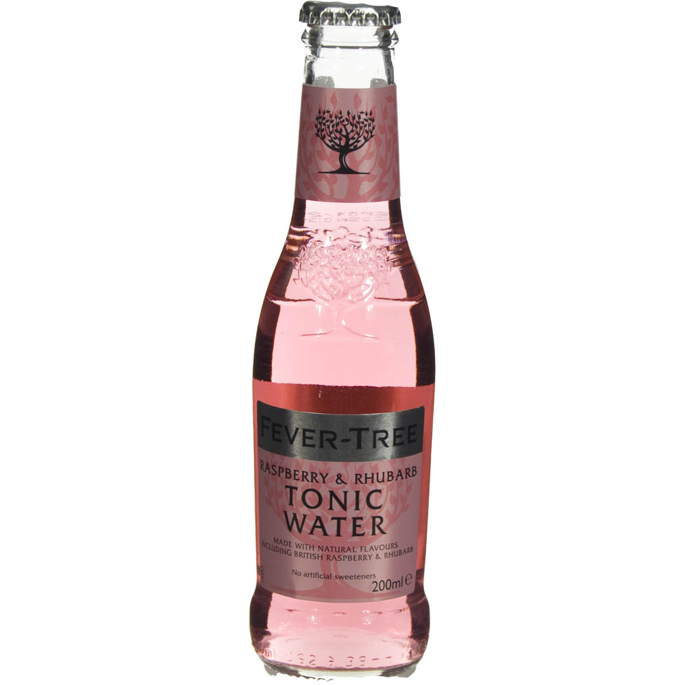 Fever Tree  Raspberry & Rhubarb  20 cl  Fles