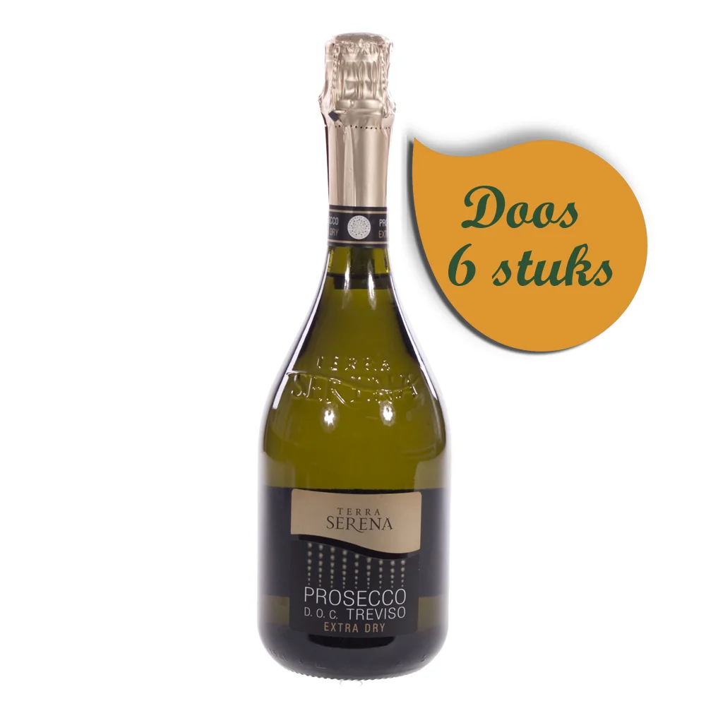 Terra Serena Prosecco Doc Treviso  75 cl  Doos  6 st