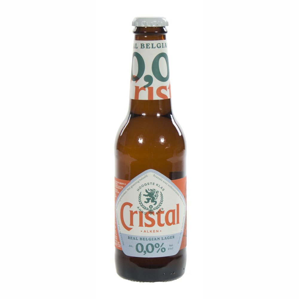 Cristal 0%  25 cl  Fles