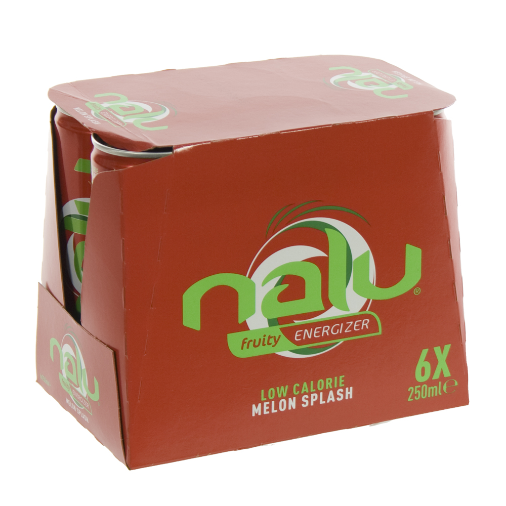 Nalu blik  Melon  25 cl  Blik  6 pak