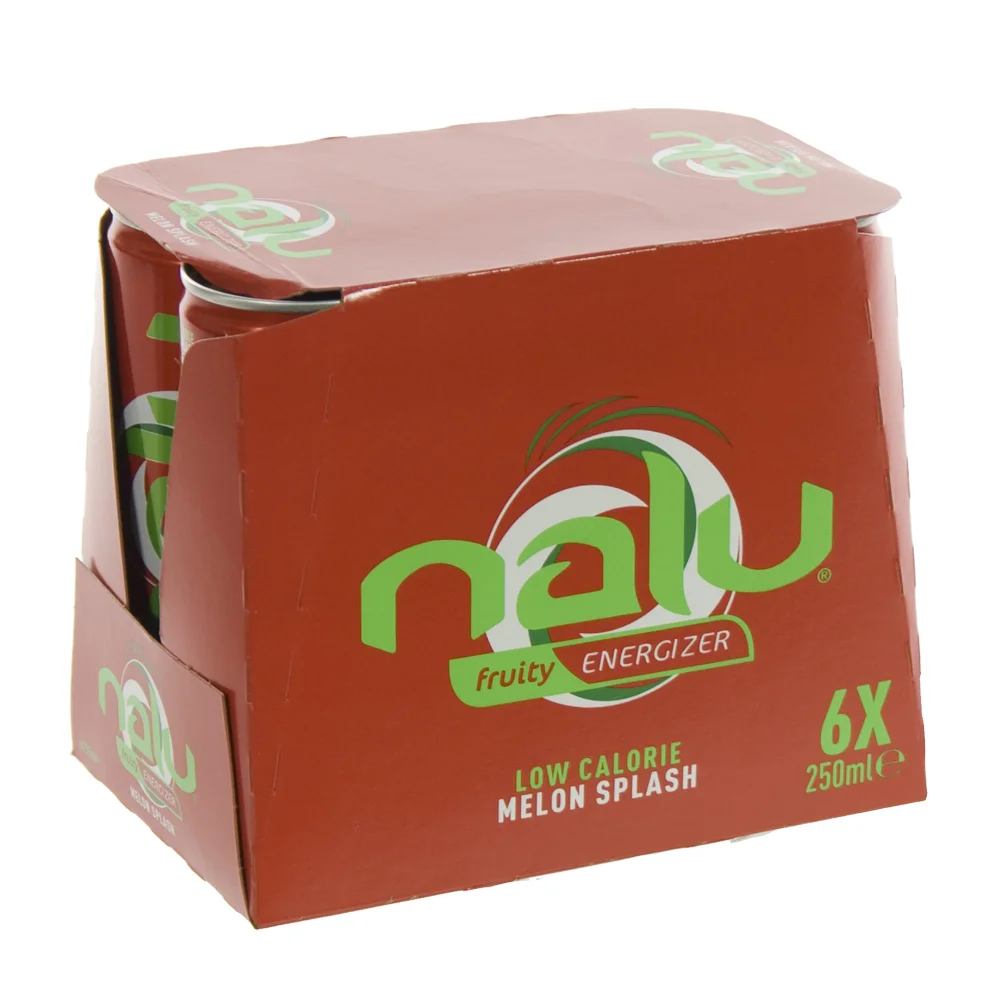 Nalu blik  Melon  25 cl  Blik  6 pak