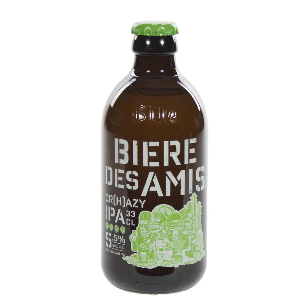 Biere des amis crazy ipa  33 cl  Fles
