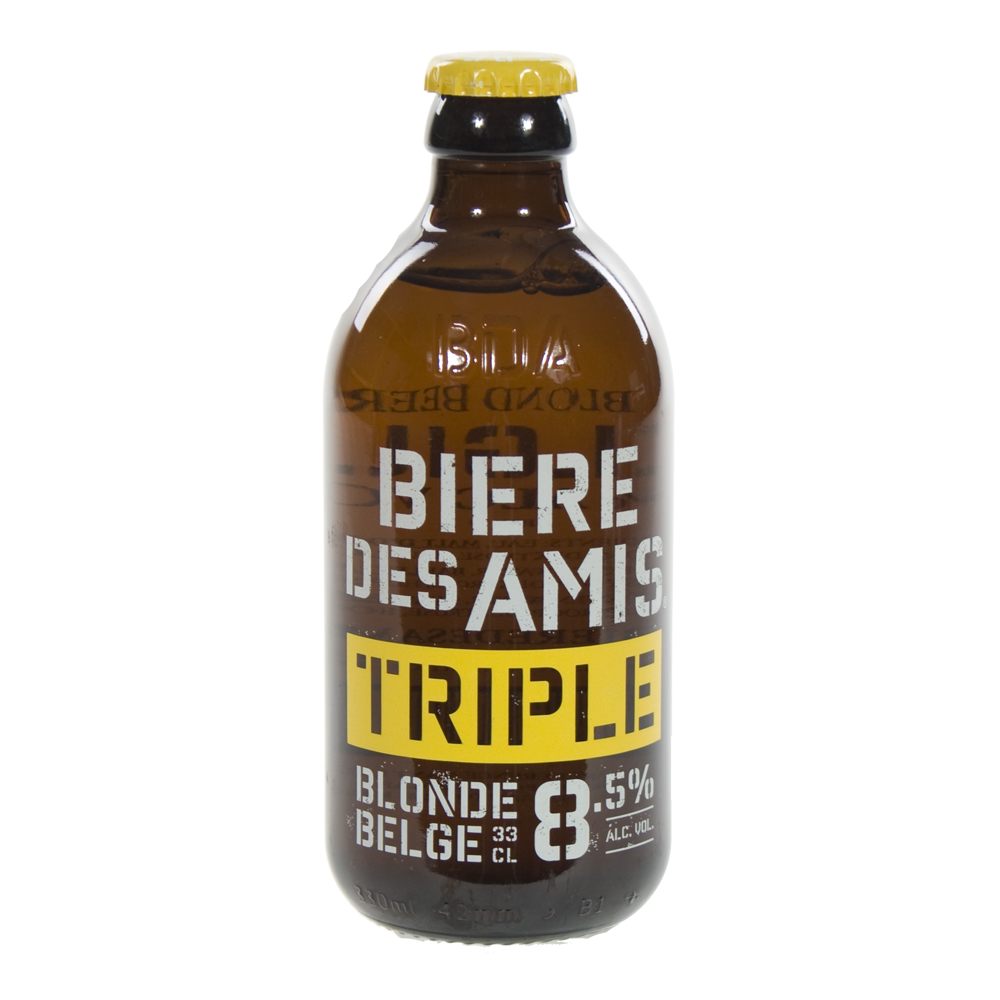 Biere des amis triple  33 cl  Fles