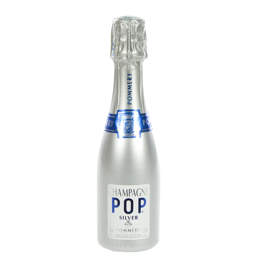 Champagne Pommery pop silver  20 cl