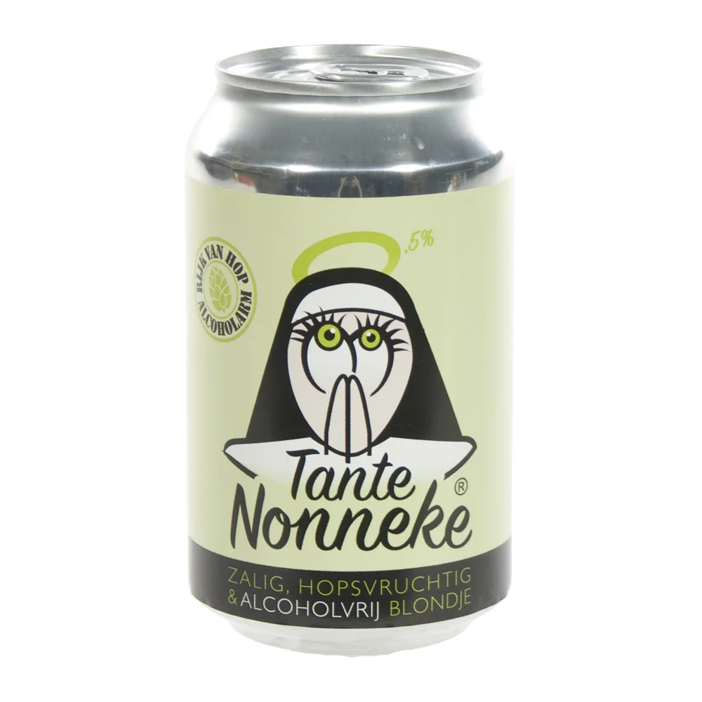 Tante Nonneke alcoholvrij  33 cl  Blik