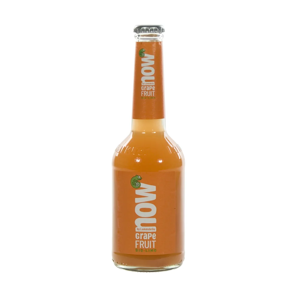 Now Bio  Grapefruit  33 cl  Fles