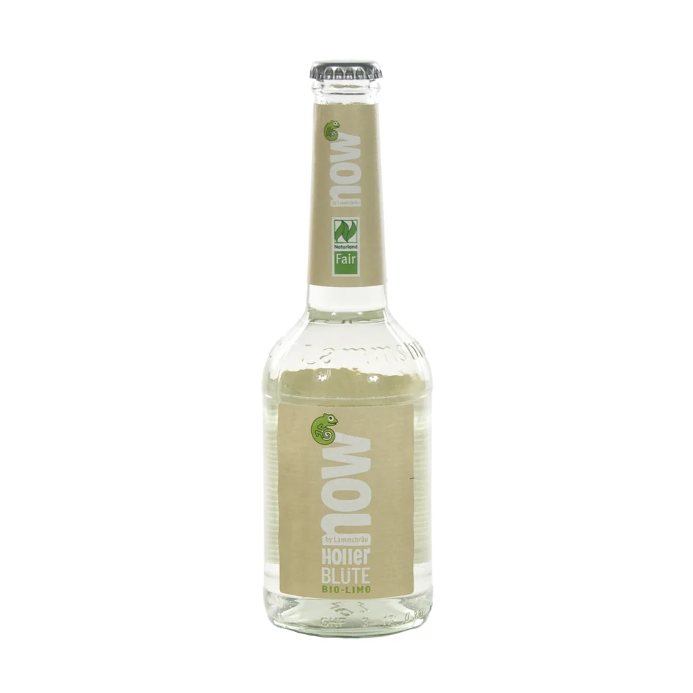 Now Bio  Holler Blute  33 cl  Fles