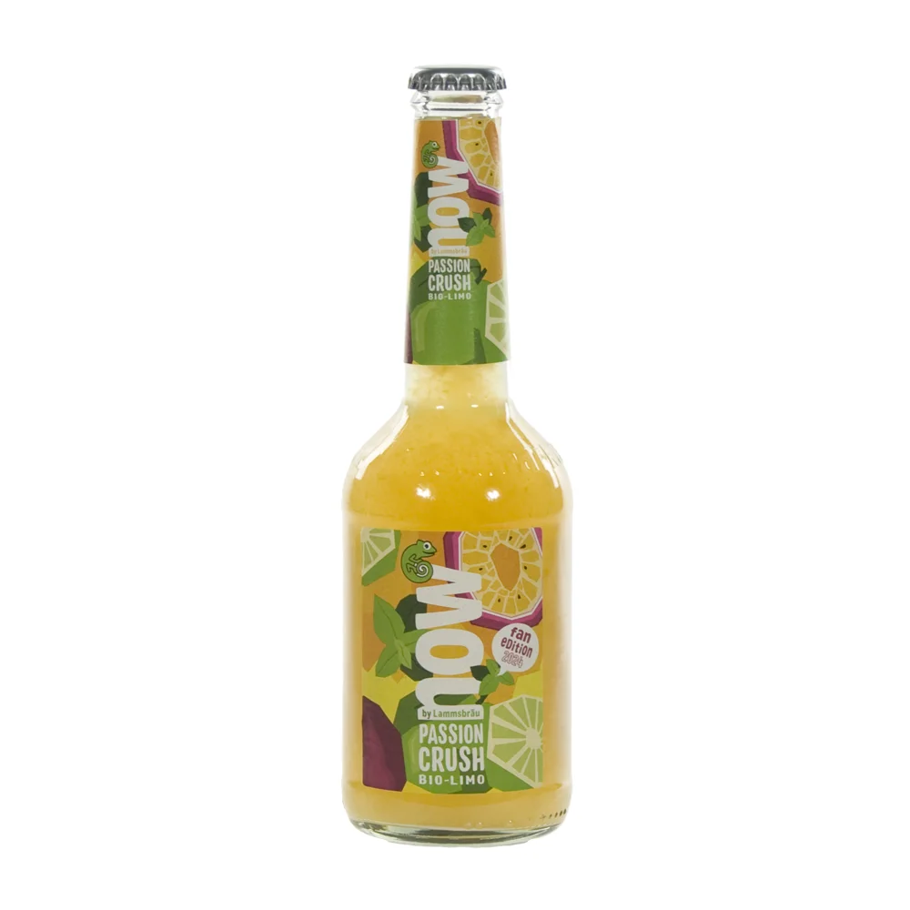 Now Bio  Passion Crush  33 cl  Fles