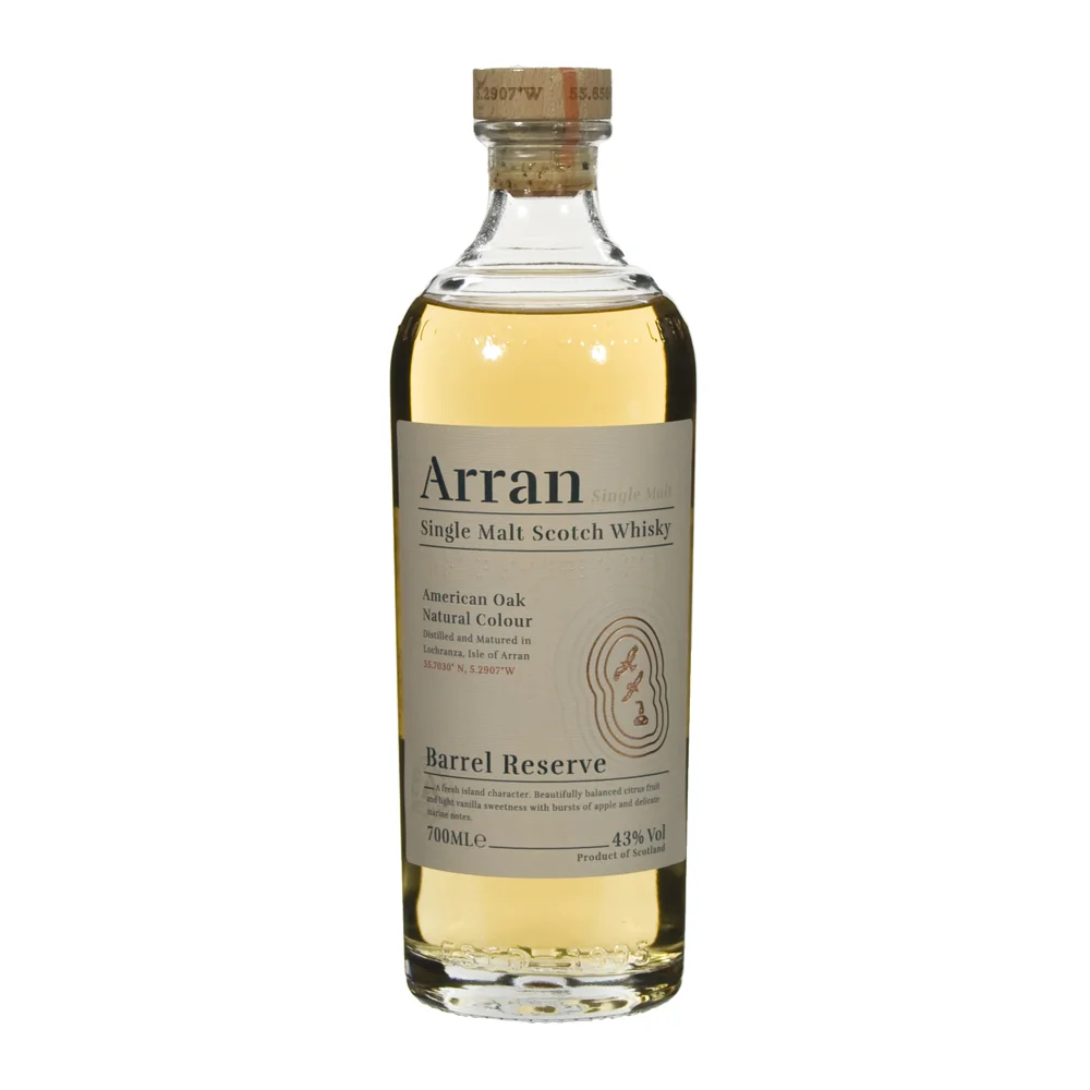 Arran Barrel Reserve 43´%  70 cl  Fles