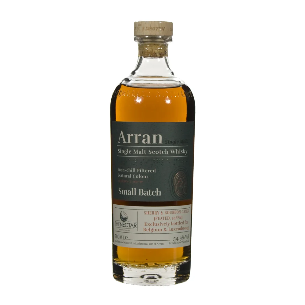 Arran P&S Small Batch 54,9%  70 cl  Fles