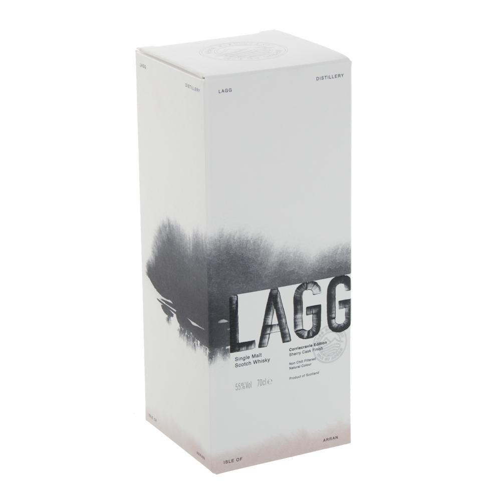Lagg Corriecravie 55%  70 cl  Fles
