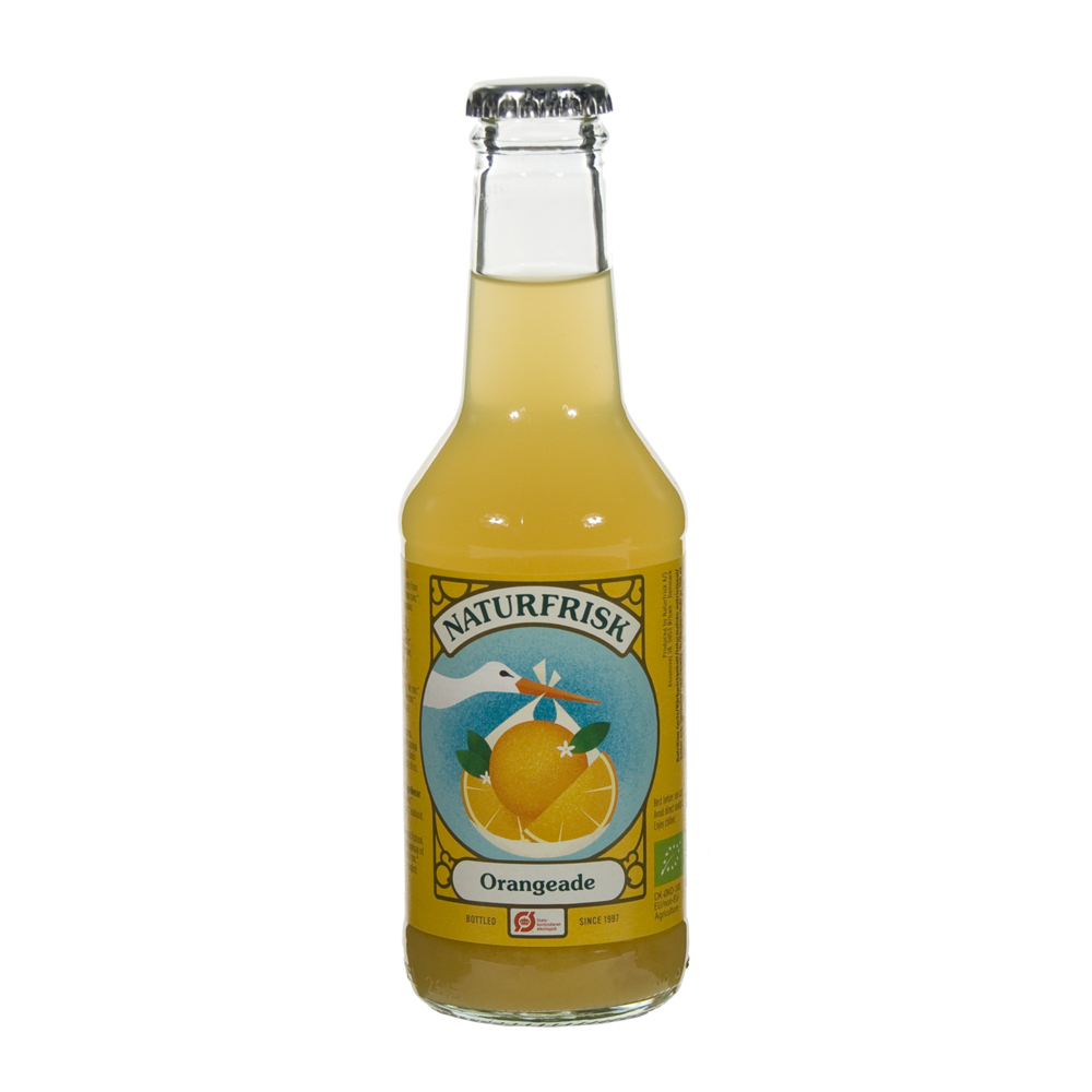 Naturfrisk BIO  Orange  25 cl  Fles