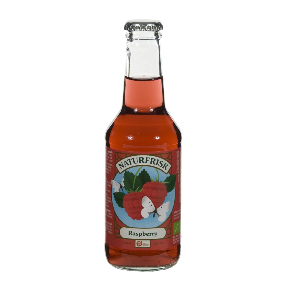 Naturfrisk BIO  Framboos  25 cl  Fles