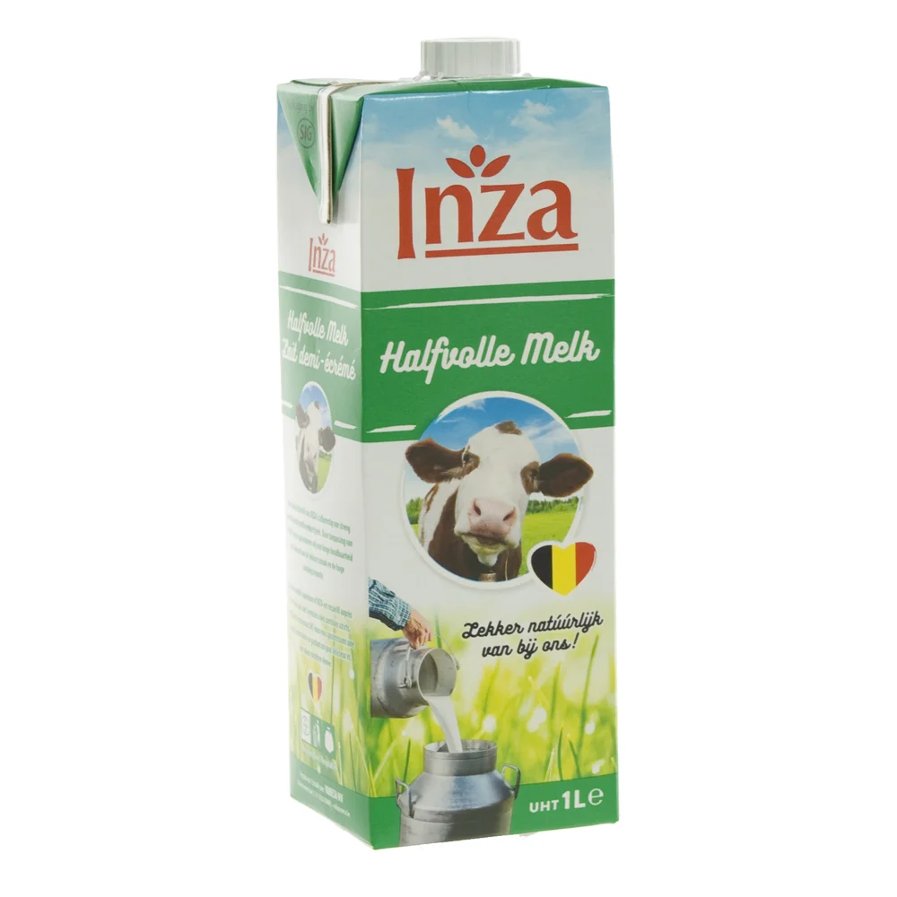 Inza Melk brik  Halfvolle  1 liter  Stuk