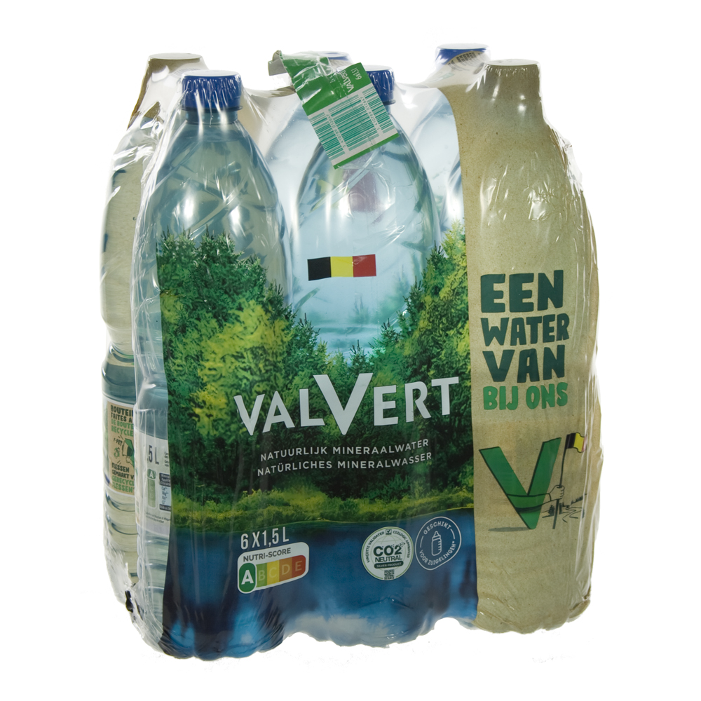 Valvert  1,5 liter  Pak  6 st