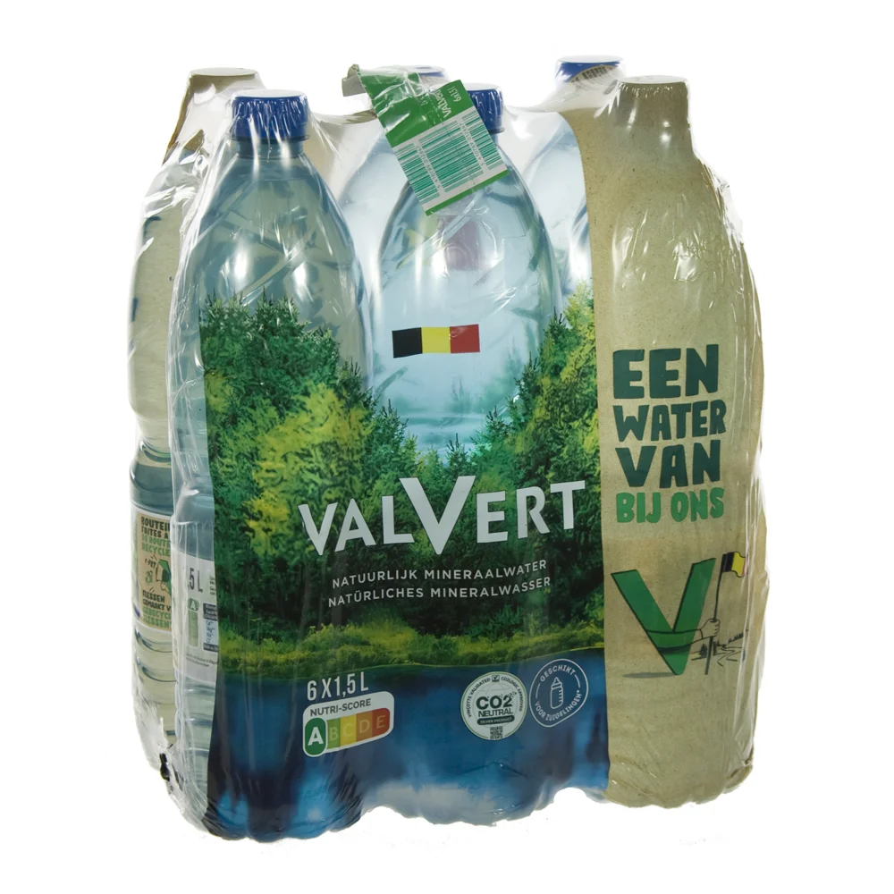 Valvert  1,5 liter  Pak  6 st