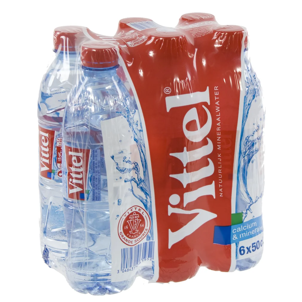 Vittel  PET  50 cl  Pak  6 st