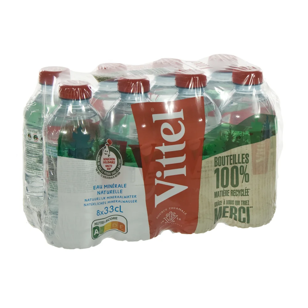 Vittel  PET  33 cl  Pak  8 st