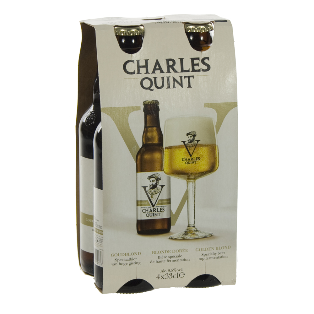 Charles Quint  Blond  33 cl  Clip 4 fl