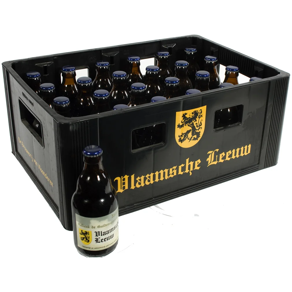 Vlaamsche Leeuw  Donker  33 cl  Bak 24 st