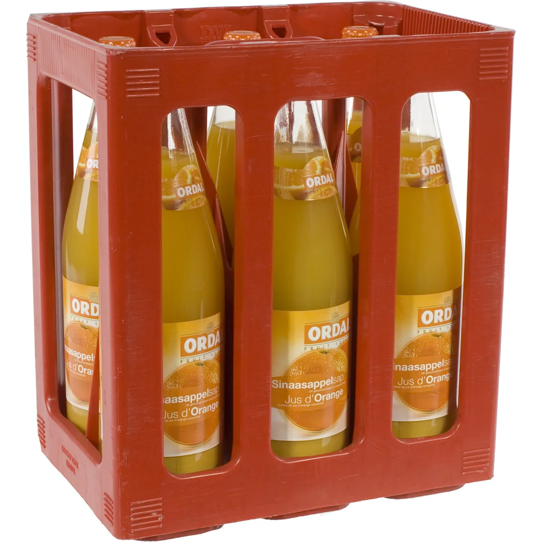 Ordal fruitsap  Sinaas  1 liter  Bak  6 fl