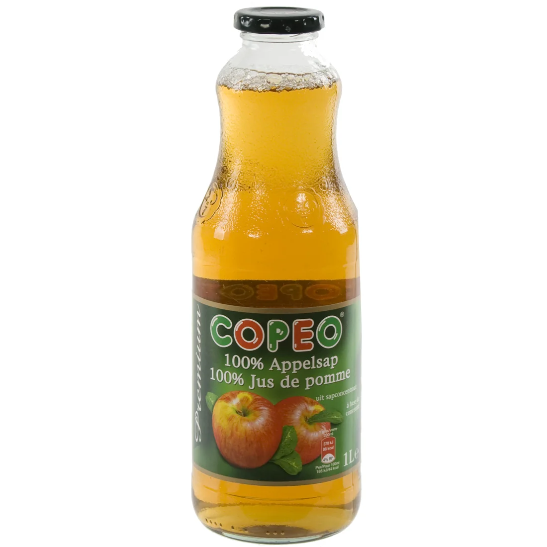 Copeo fruitsap  Appel  1 liter  Fles