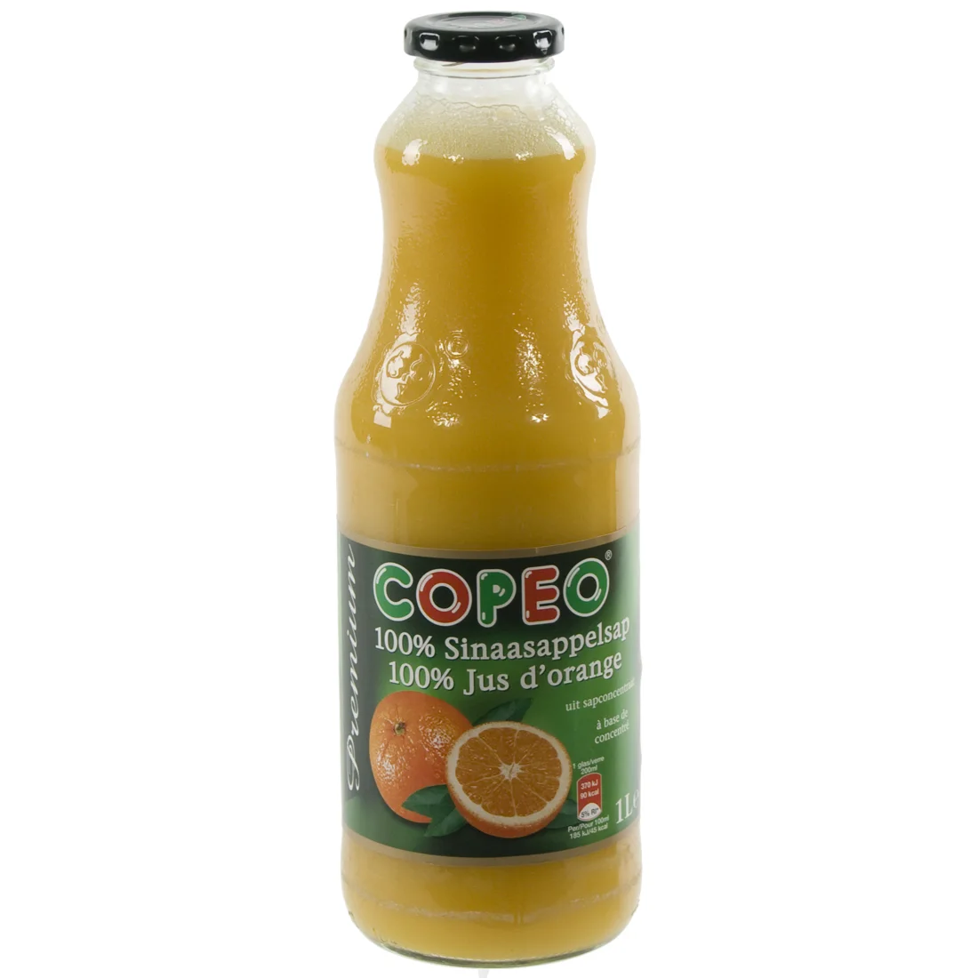 Copeo fruitsap  Sinaas  1 liter  Fles