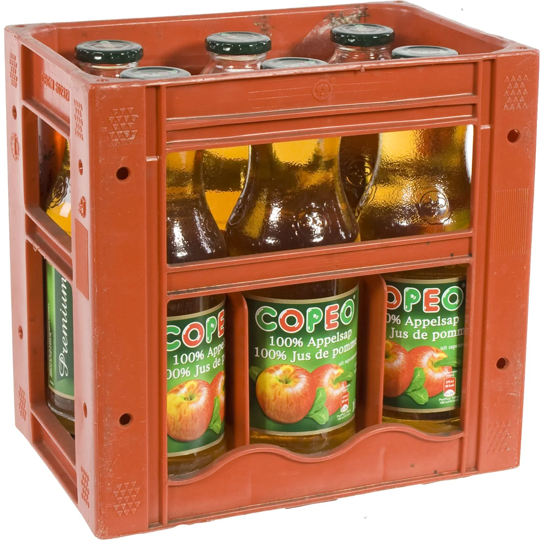 Copeo fruitsap  Appel  1 liter  Bak  6 fl
