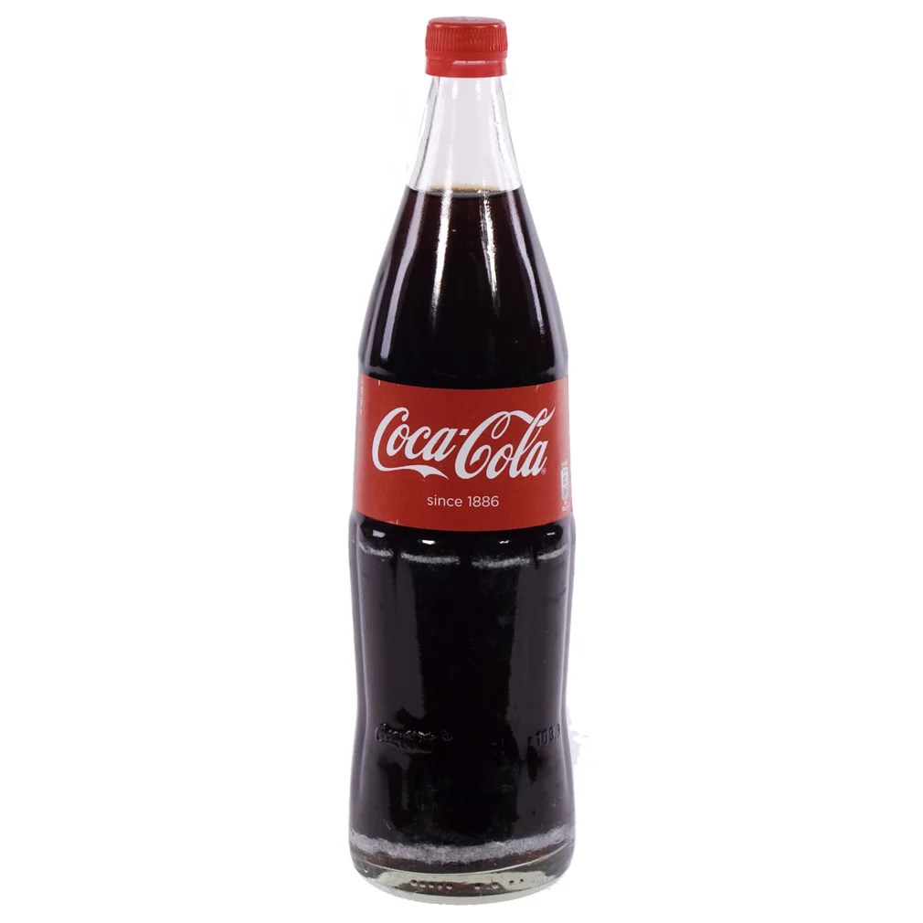 Coca Cola  Regular  1 liter  Fles