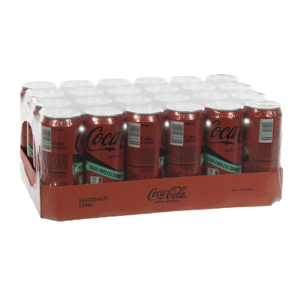 Coca Cola  Zero  33 cl  Blik 24 pak