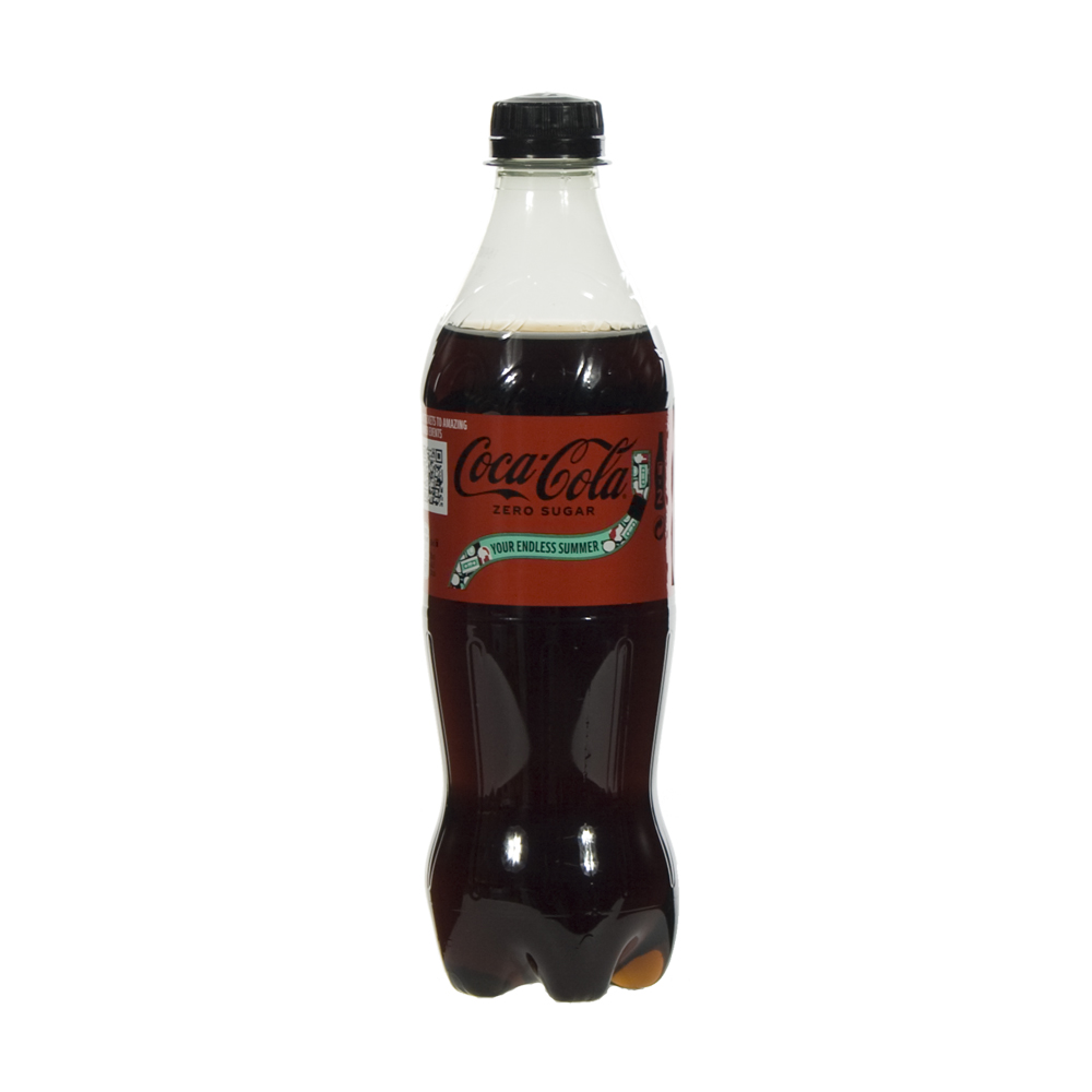 Coca Cola PET  Zero  50 cl  Fles