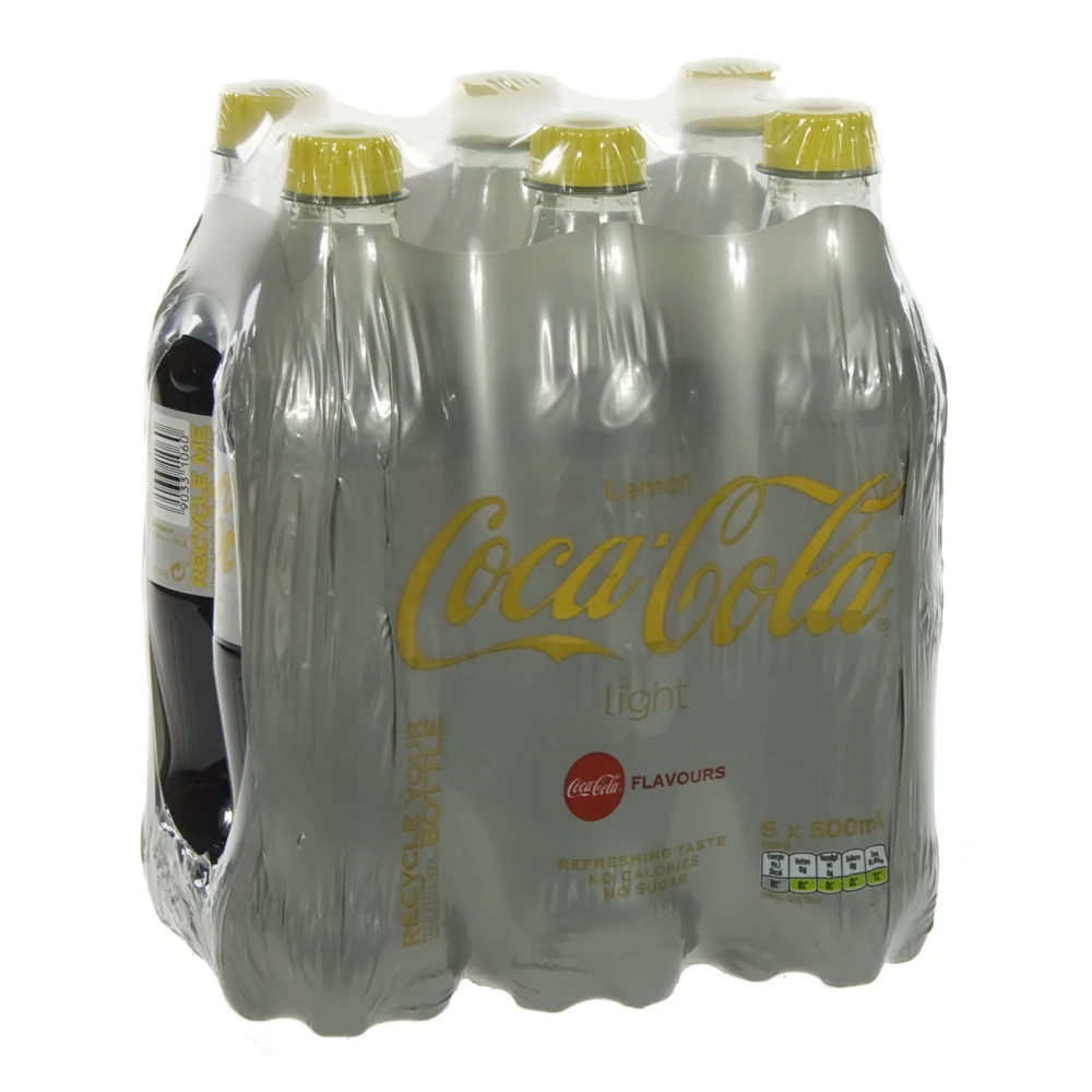 Coca Cola PET  Light Lemon  50 cl  Pak  6 st