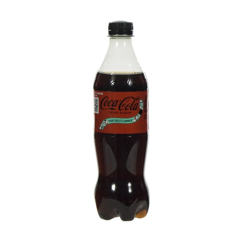 Coca Cola PET  Zero  1,5 liter  Fles