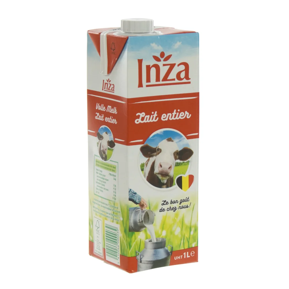 Inza Melk brik  Volle  1 liter  Stuk