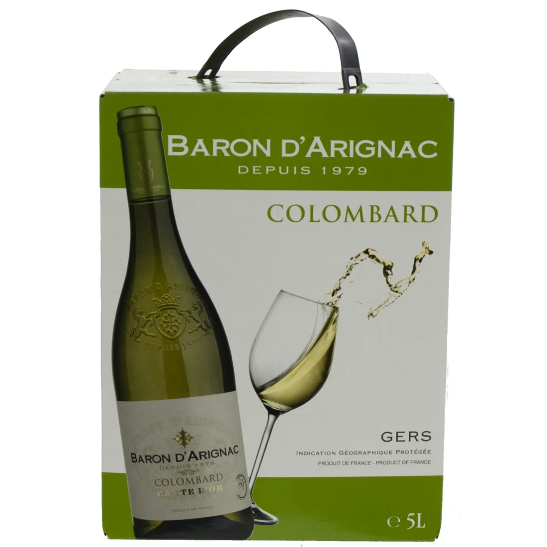 Baron d' Arignac  Wit  5 liter  Vat