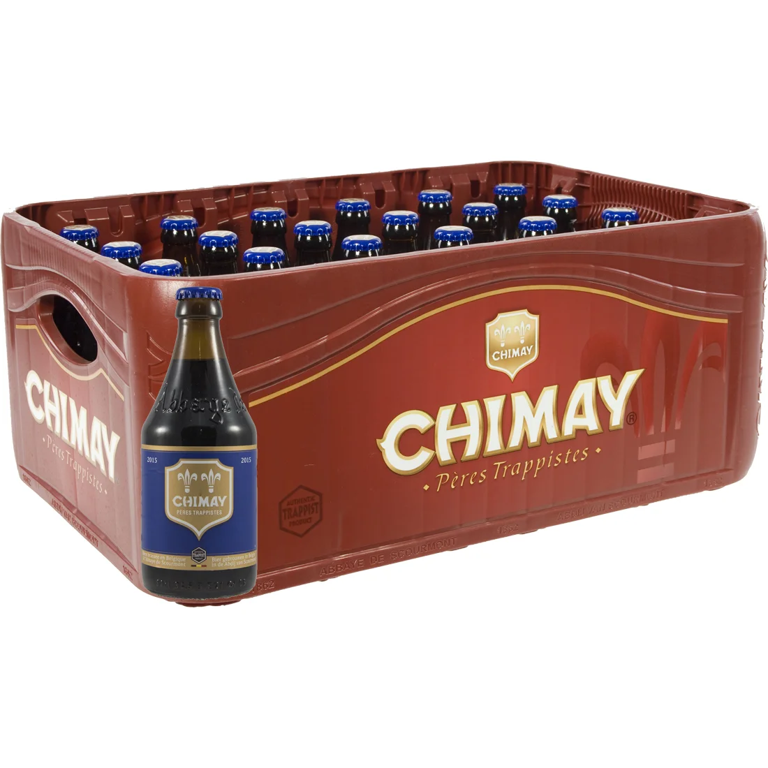 Chimay  Bruin  33 cl  Bak 24 st  Blauw
