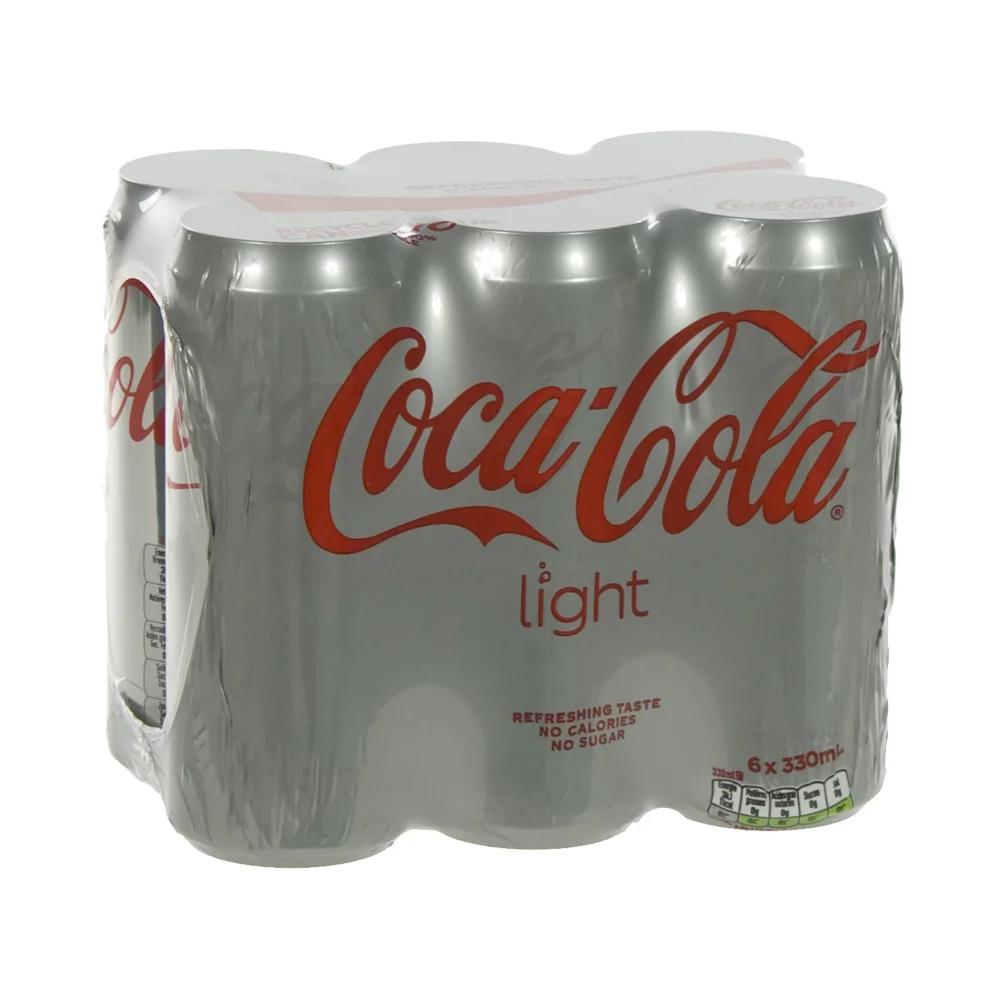 Coca Cola  Light  33 cl  Blik  6 pak