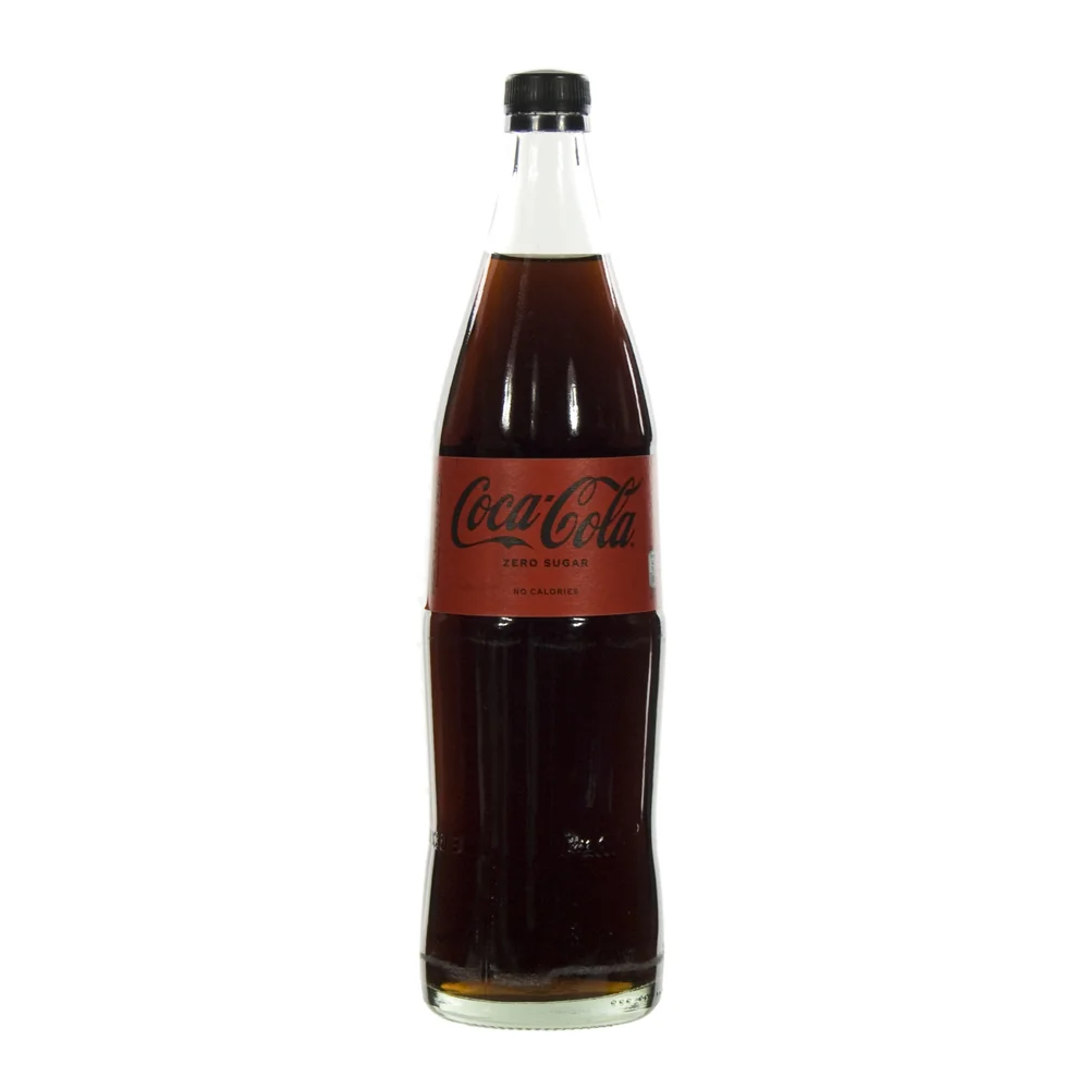 Coca Cola  Zero  1 liter  Fles