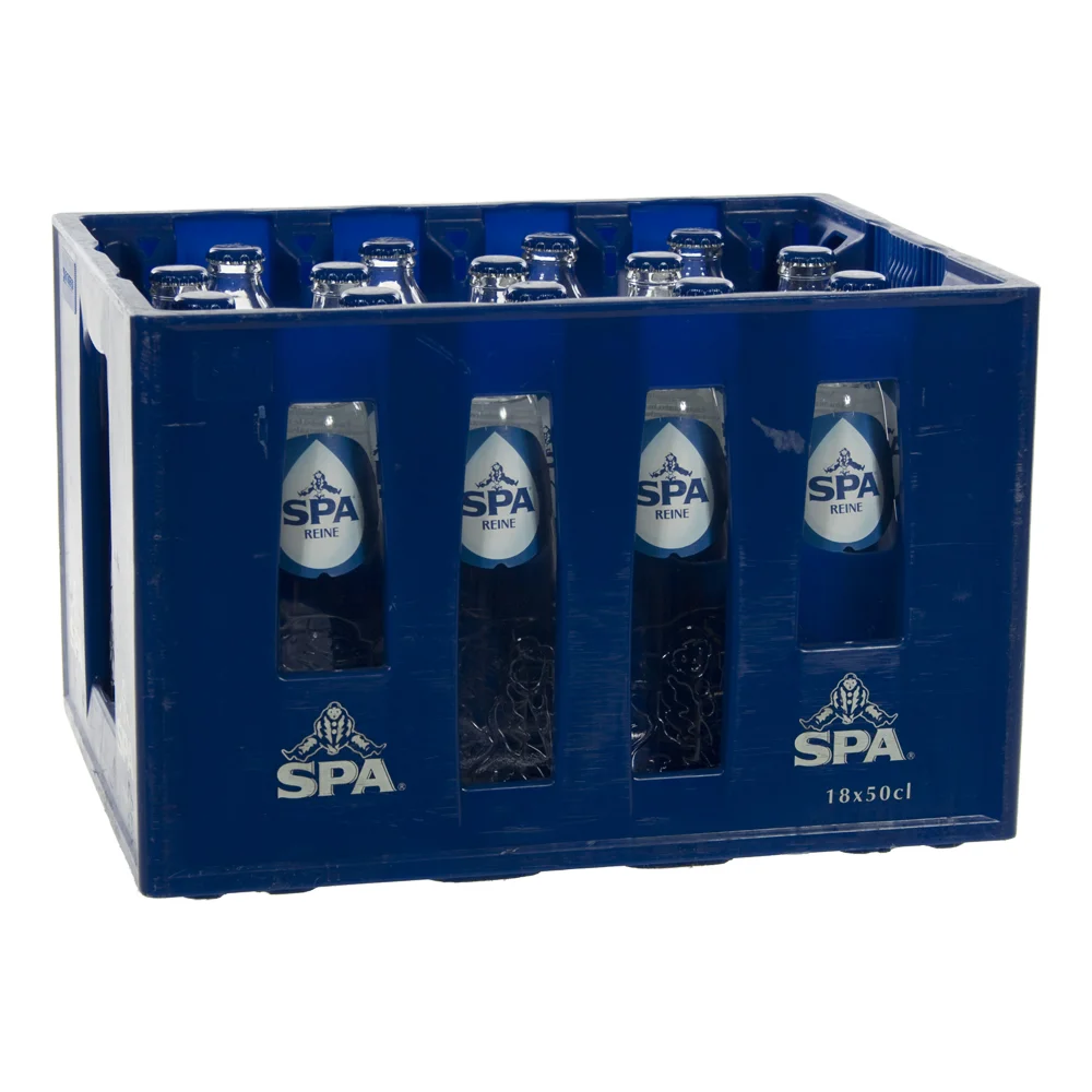 Spa water  Plat  50 cl  Bak 18 fl