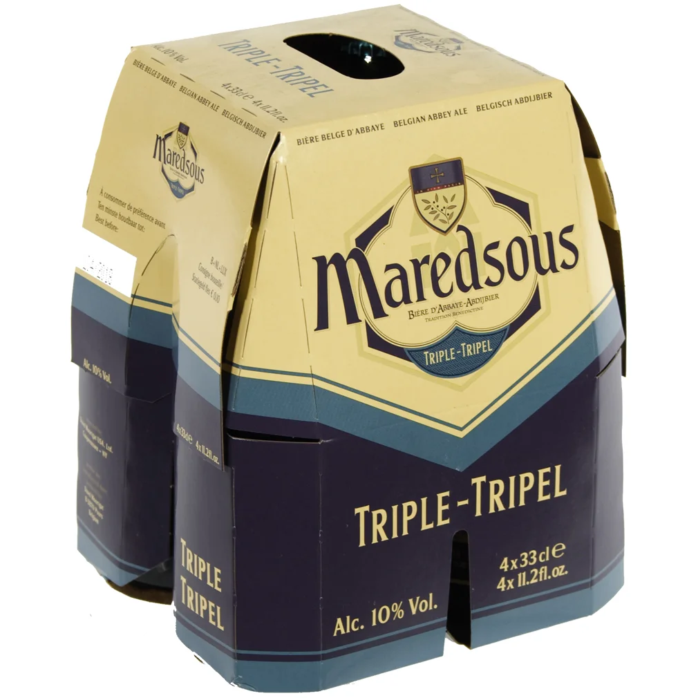 Maredsous  Tripel  33 cl  Clip 4 fl