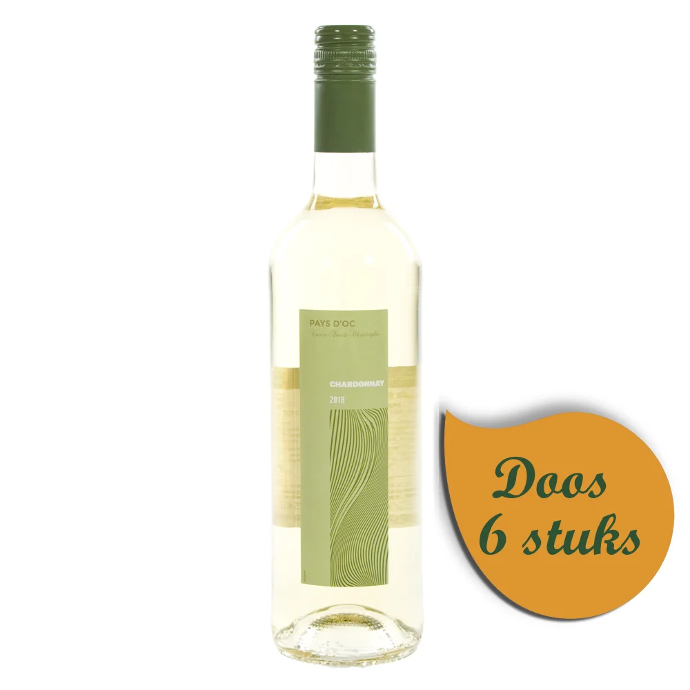 Caves Saint Christophe  Wit  75 cl  Doos  6 st