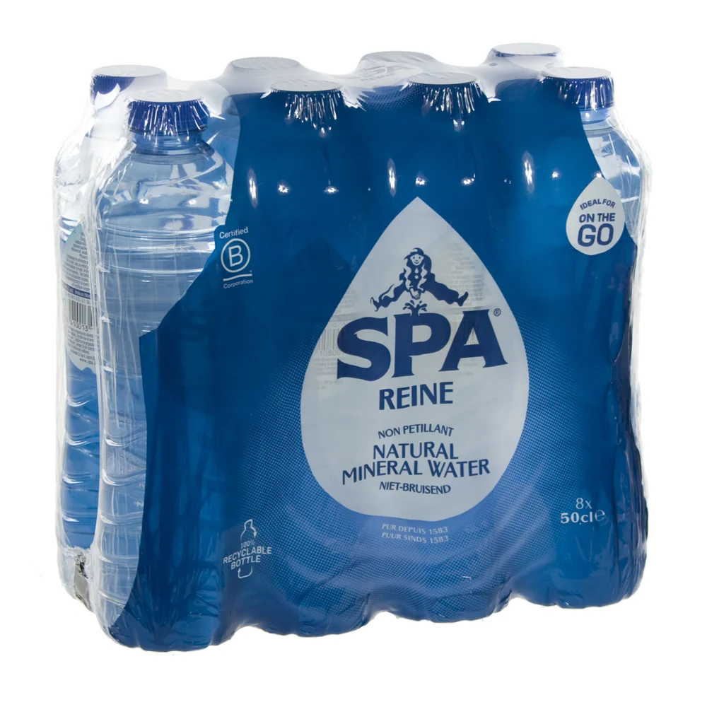 Spa PET  Plat  50 cl  Pak  8 st