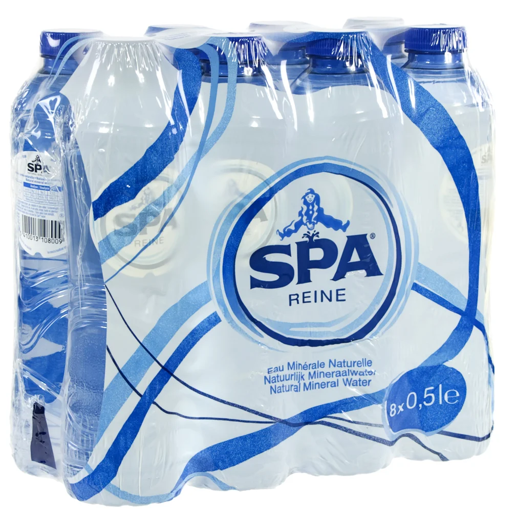 Spa PET  Plat  50 cl  Pak  8 st