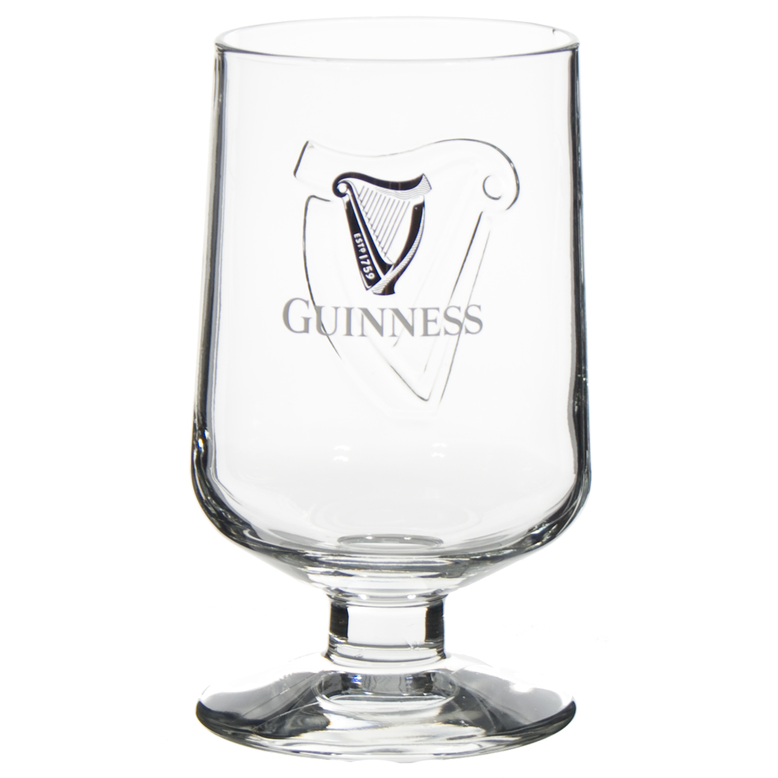 Guinness glas op voet