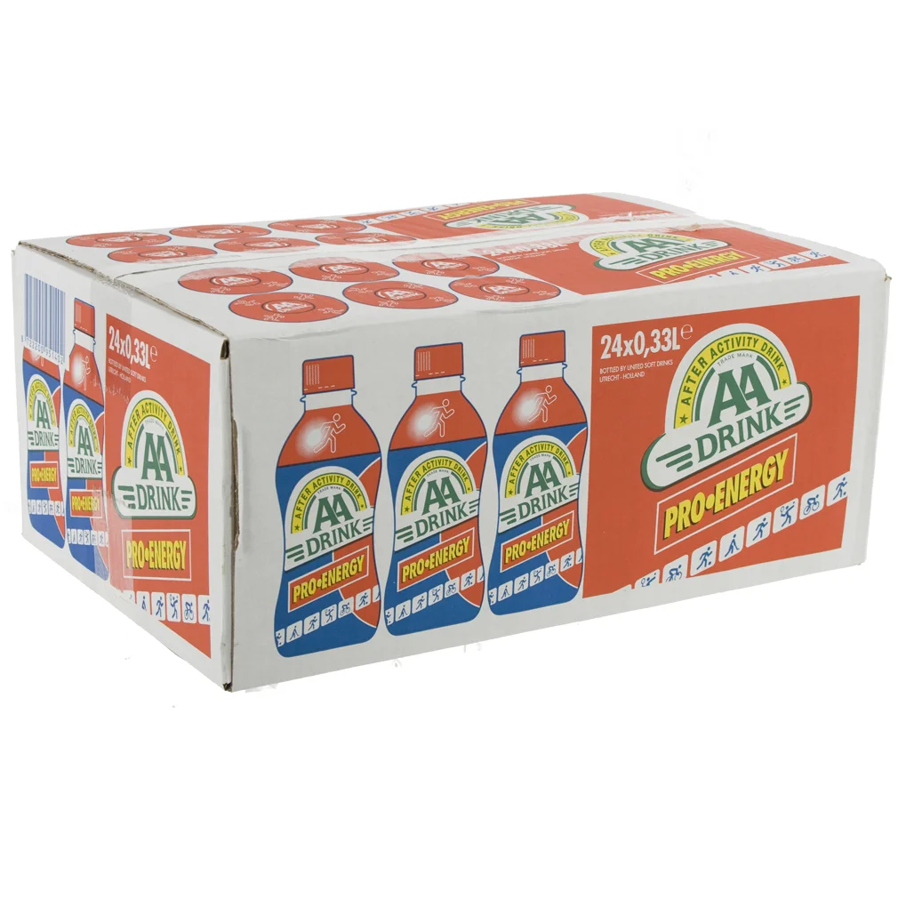 AA energy drank  Pro energy  33 cl  Doos 24 st