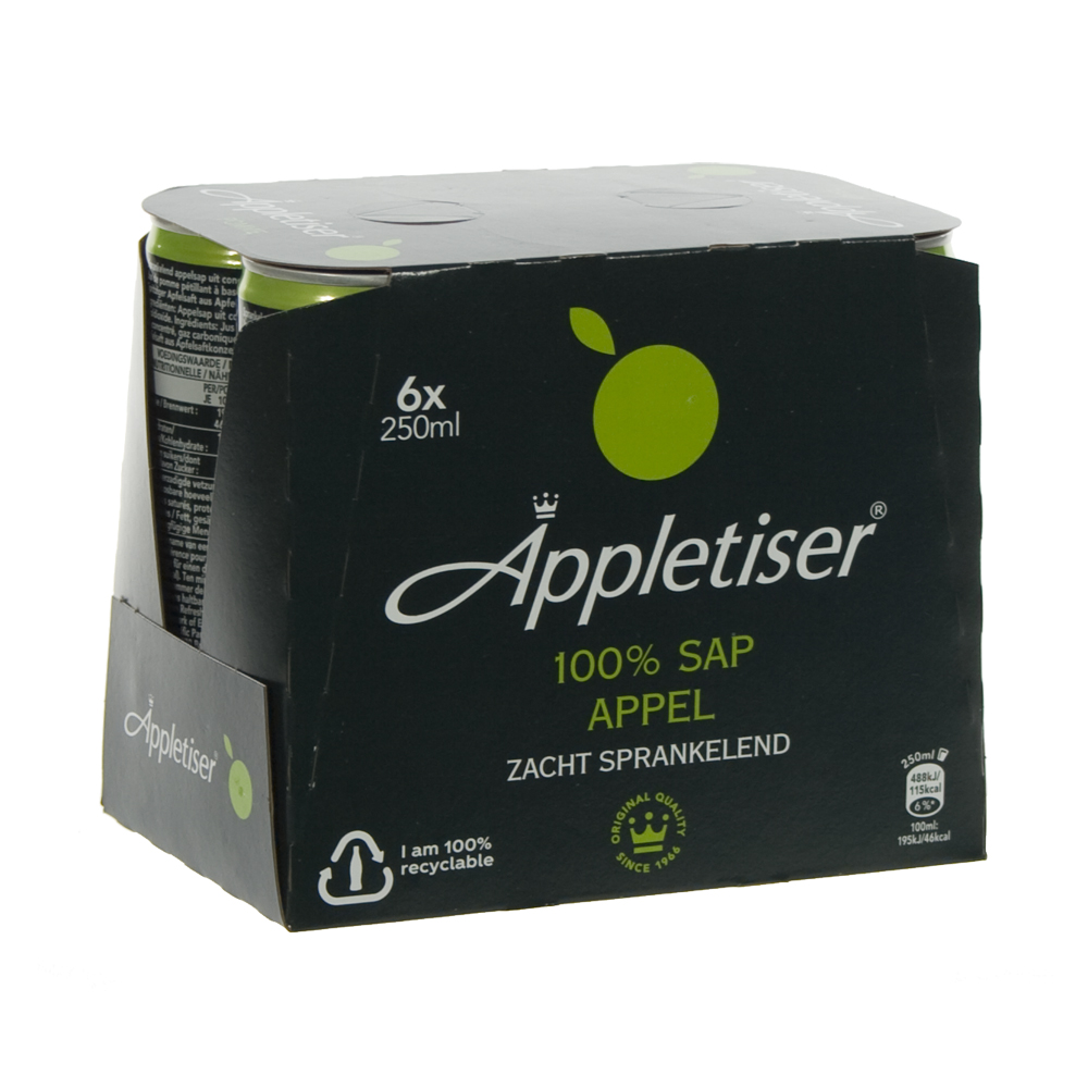 Appletiser  25 cl  Blik  6 pak