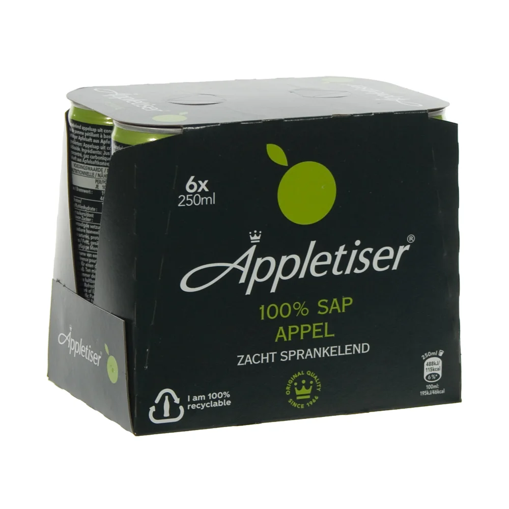 Appletiser  25 cl  Blik  6 pak