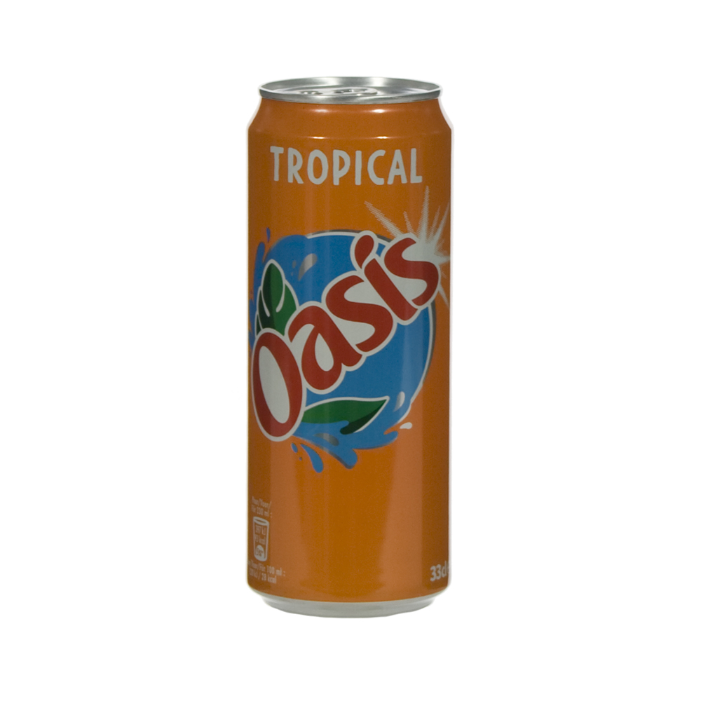 Oasis BLIK  Tropical  33 cl  Blik