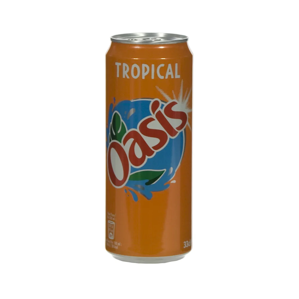 Oasis BLIK  Tropical  33 cl  Blik