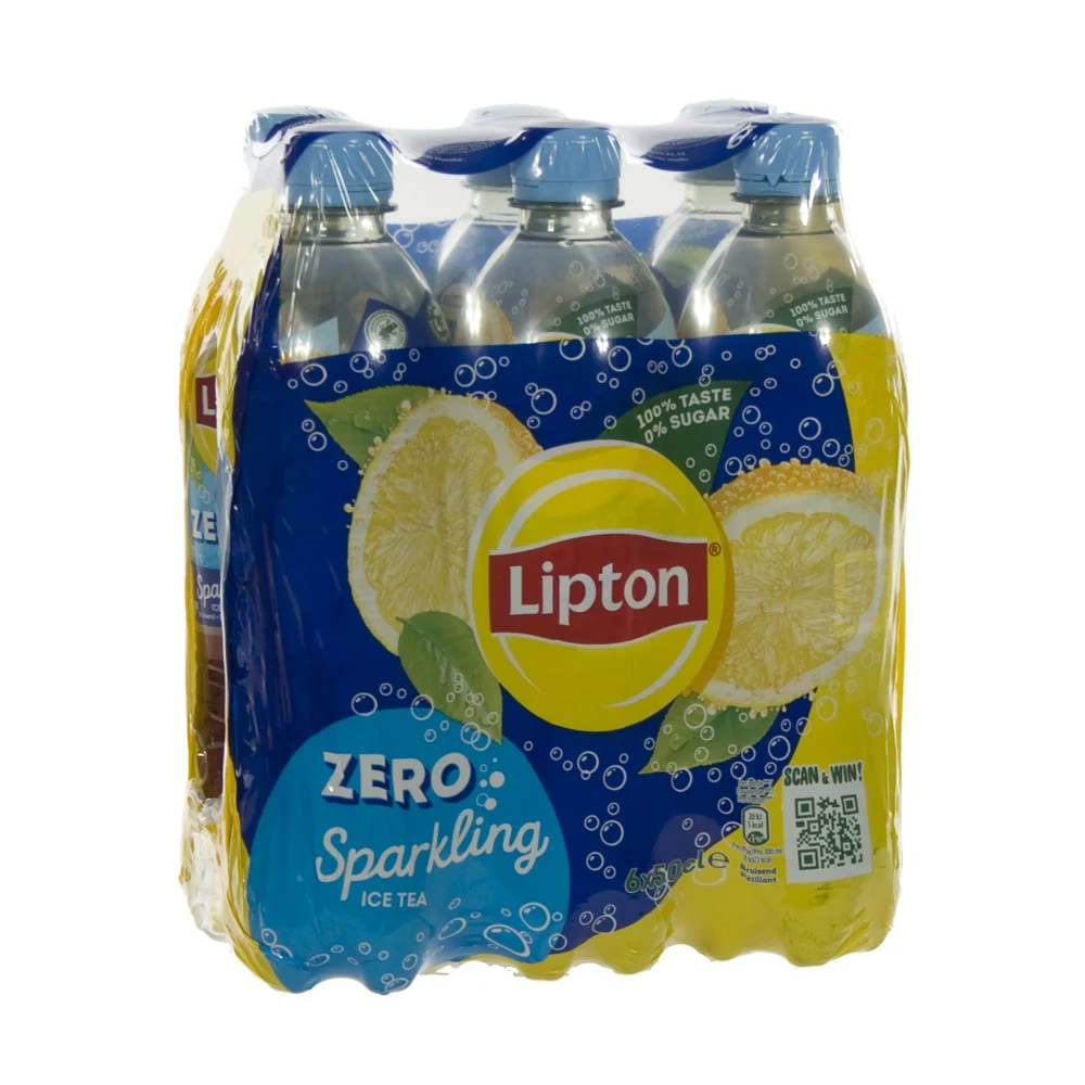 Lipton PET  Zero sugar  50 cl  Pak  6 st